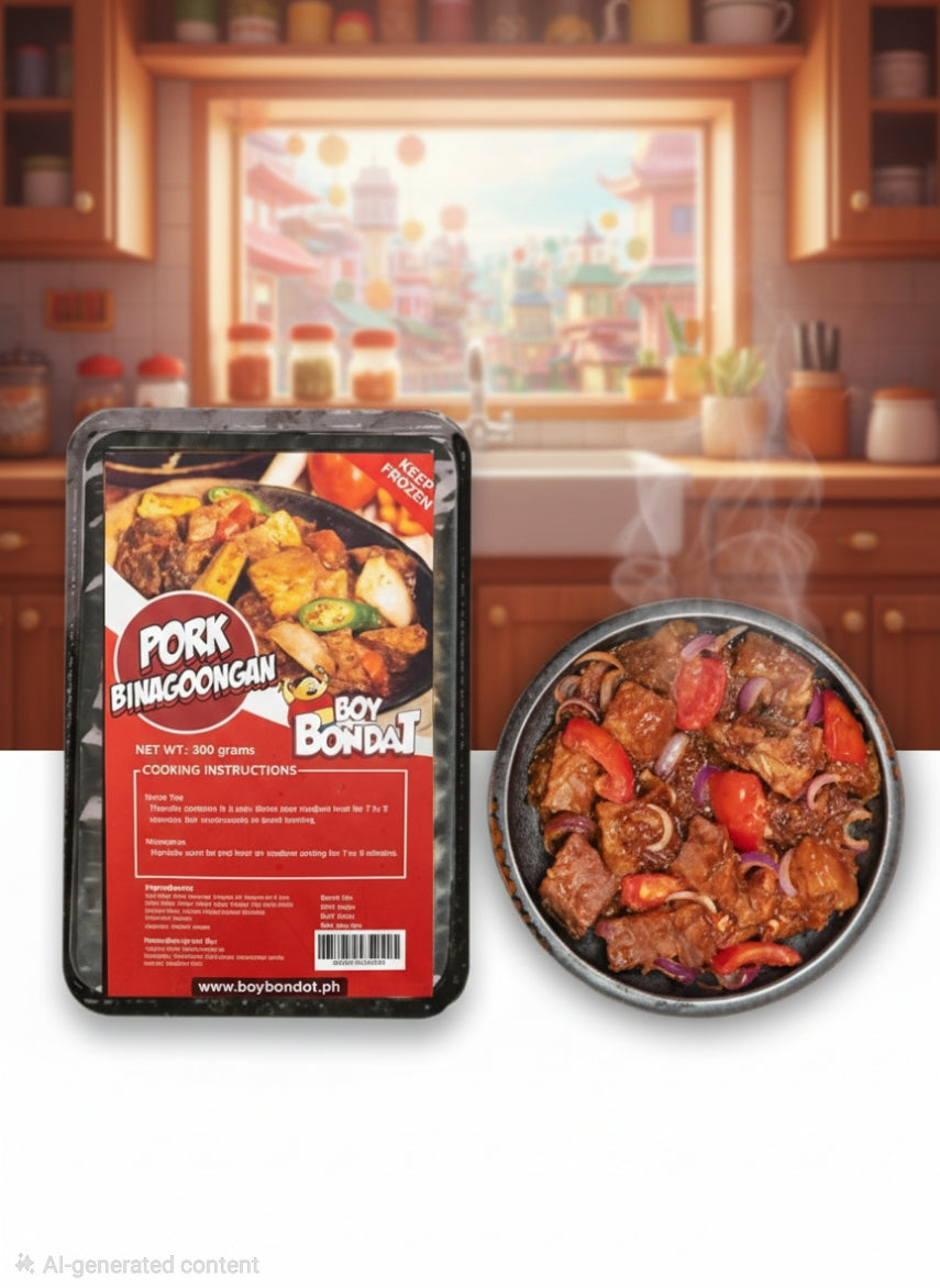 Boy Bondat Binagoongan Tray (Frozen)