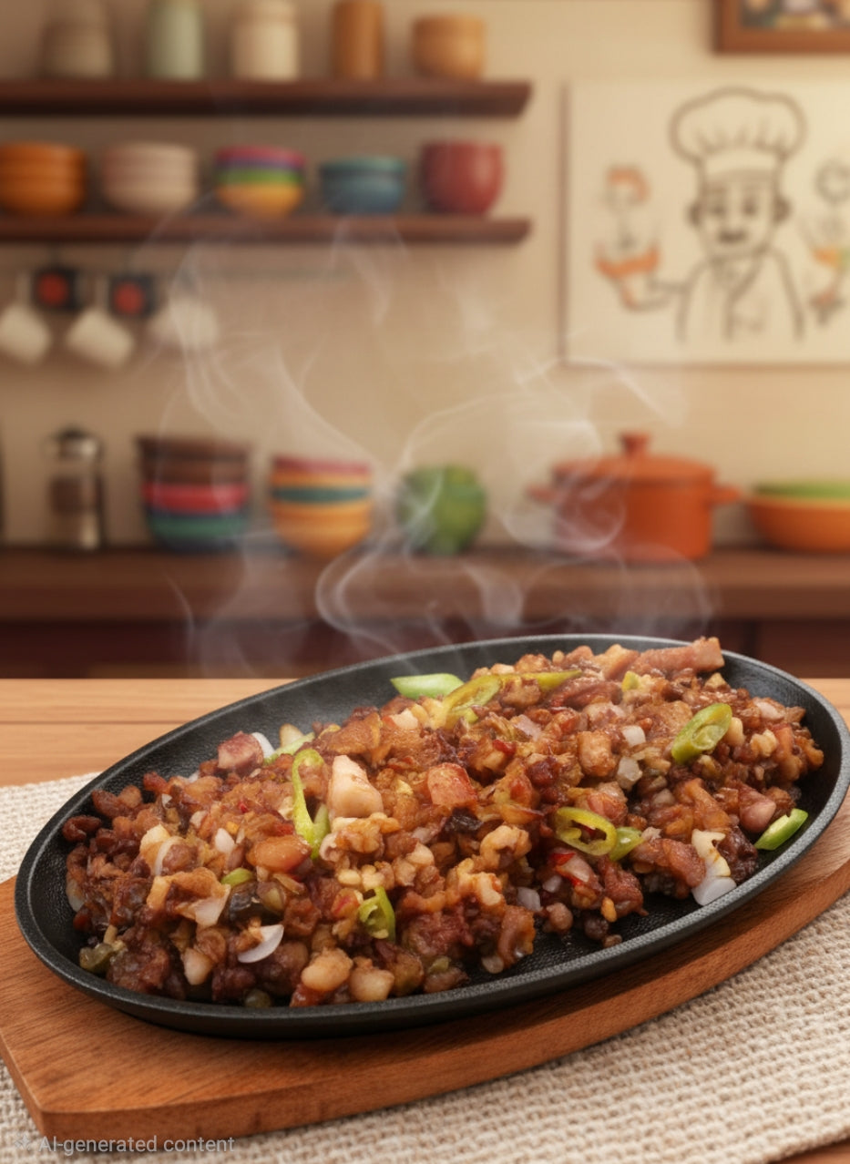 Boy Bondat Regular Sisig Family tray (Frozen)