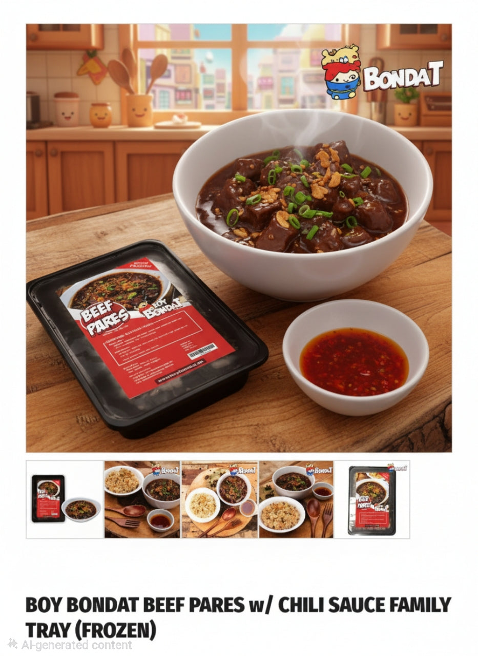Boy Bondat Beef Pares (Frozen)