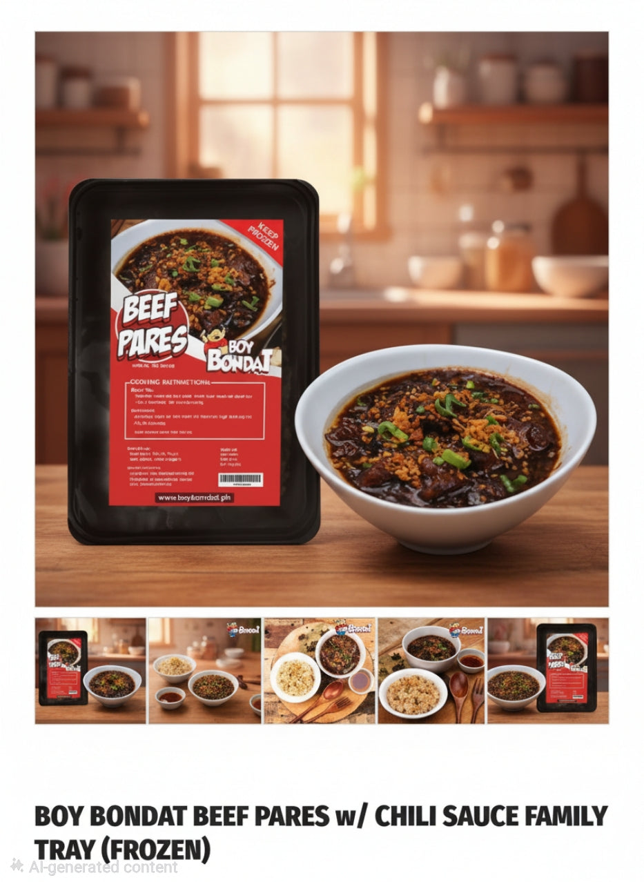 Boy Bondat Beef Pares (Frozen)