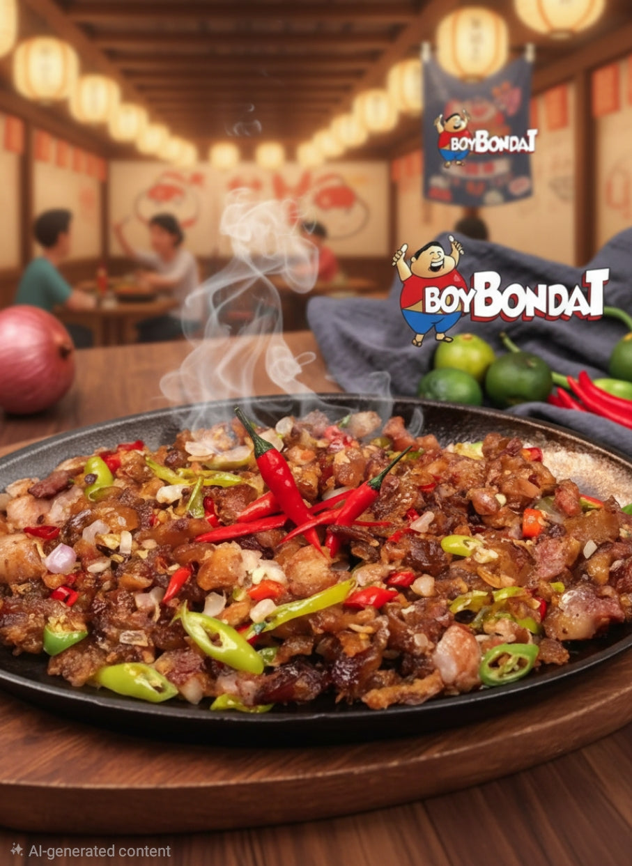 Boy Bondat Spicy Sisig Regular (100g Frozen)