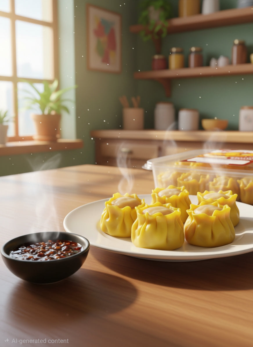 NH Dumplings 20's with Chili Garlic Sauce (20pcs Frozen)