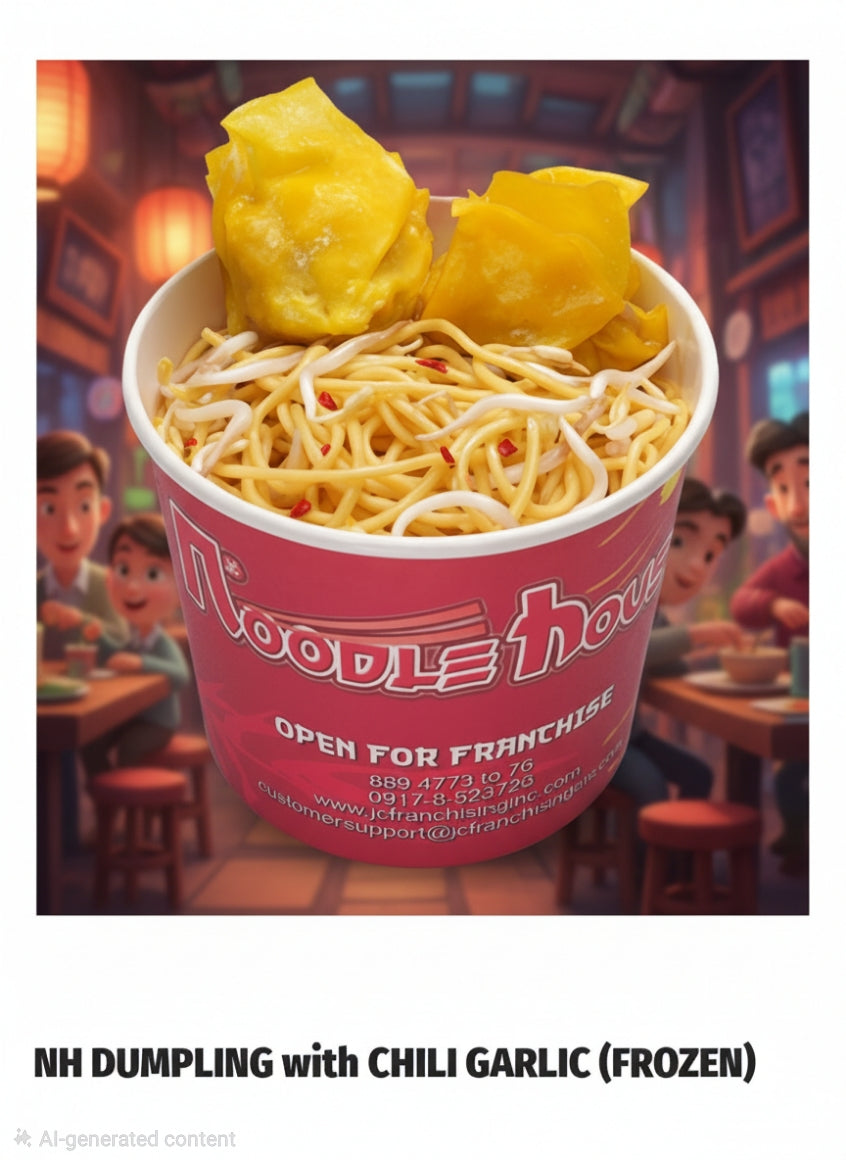 NH Dunplings with Chili Garlic Sauce (25pcs Frozen)