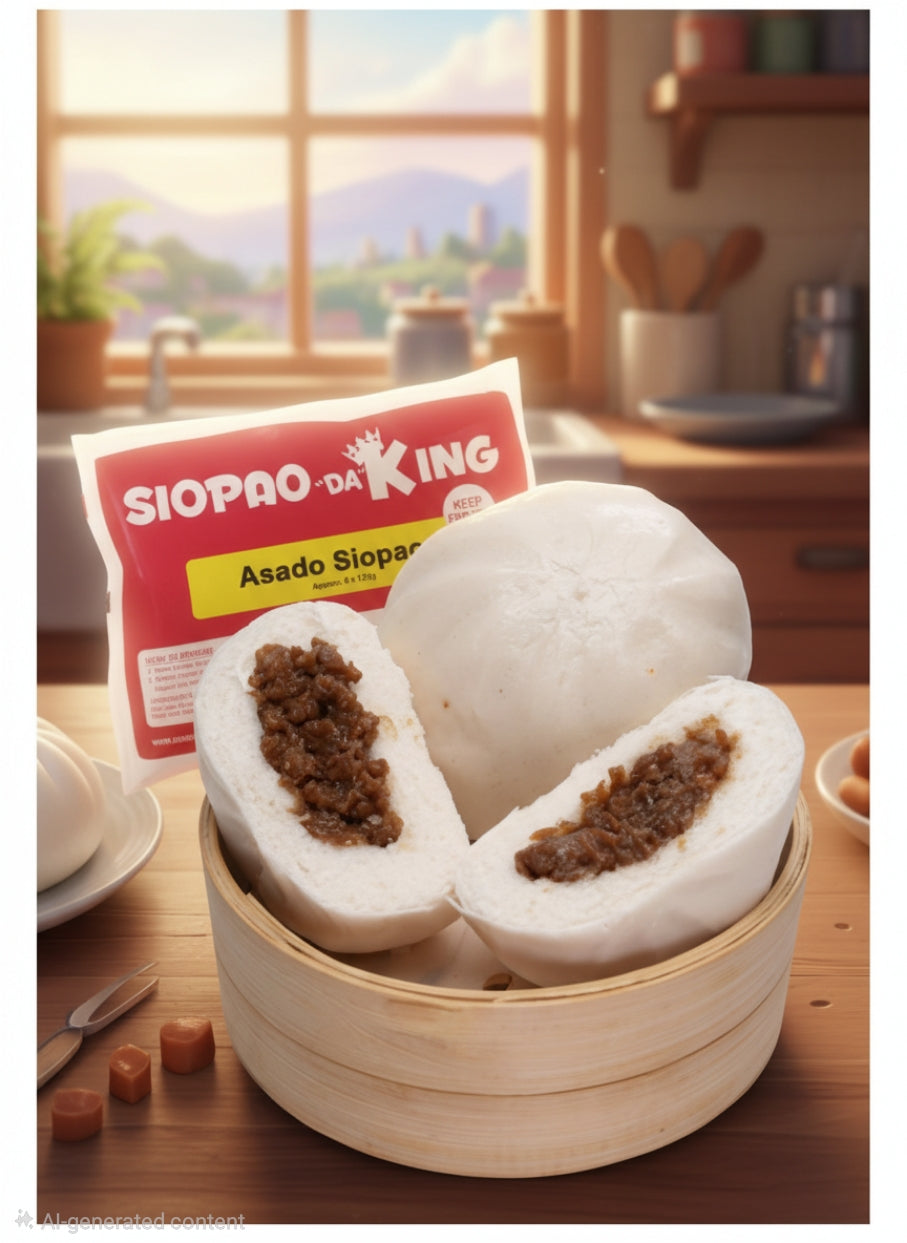 SPK Asado Siopao with Sauce (6pcs Frozen)