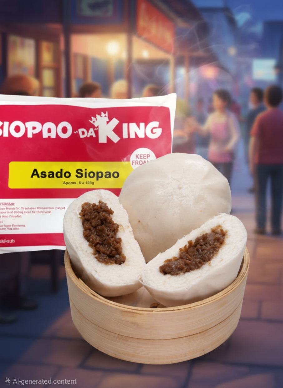 SPK Asado Siopao with Sauce (6pcs Frozen)