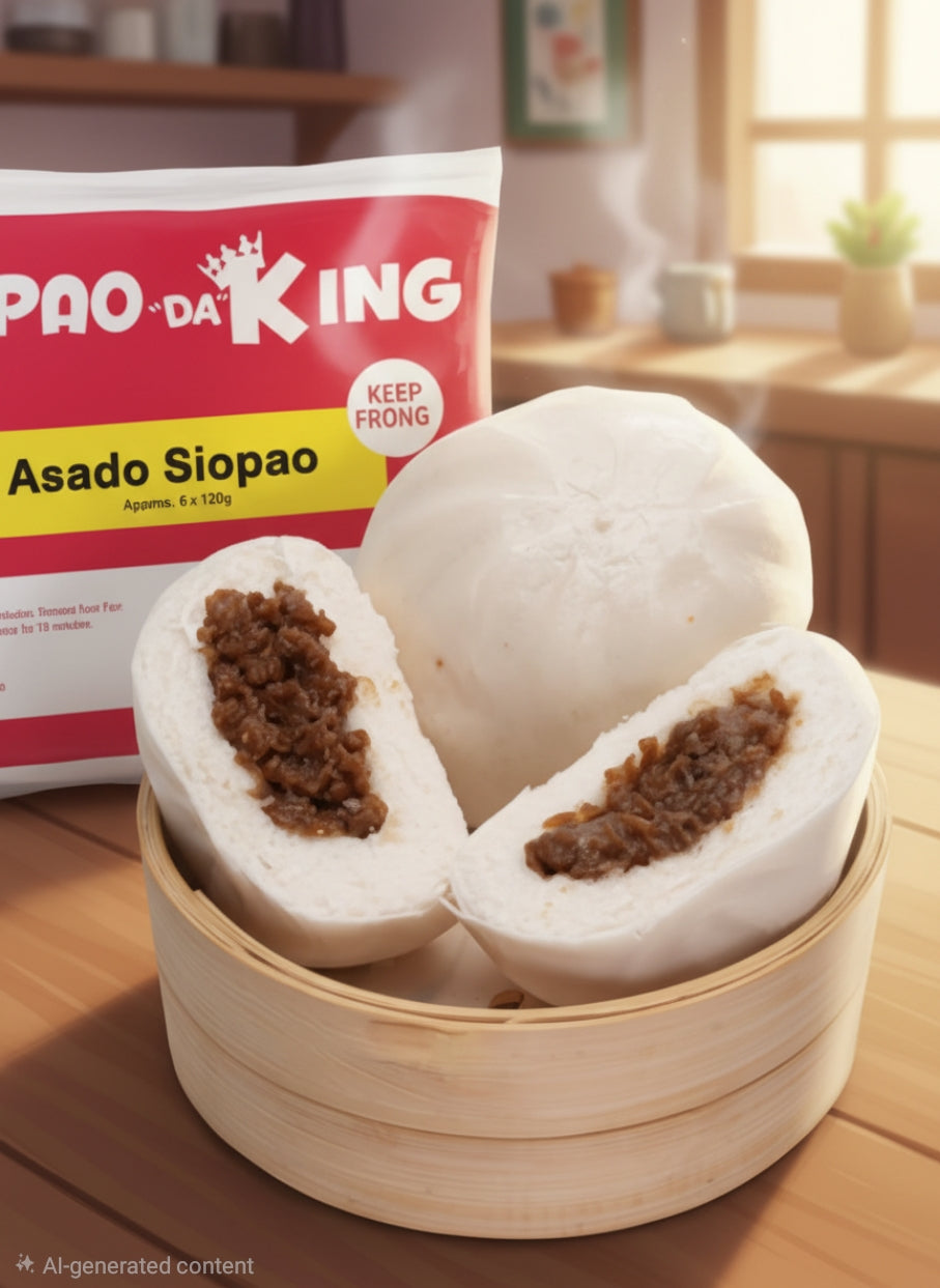 SPK Asado Siopao with Sauce (6pcs Frozen)