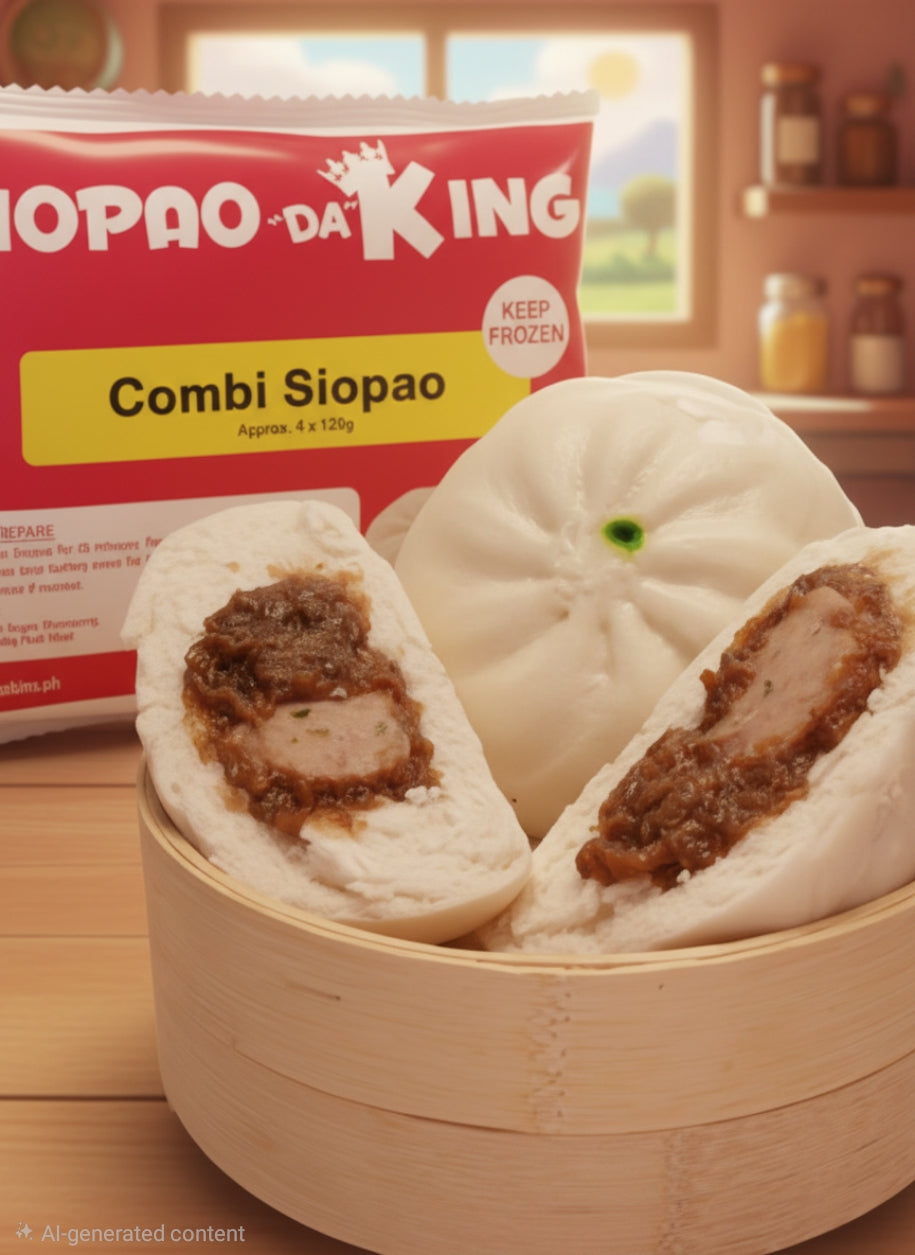 SPK Combi Siopao with Sauce (6pcs Frozen)