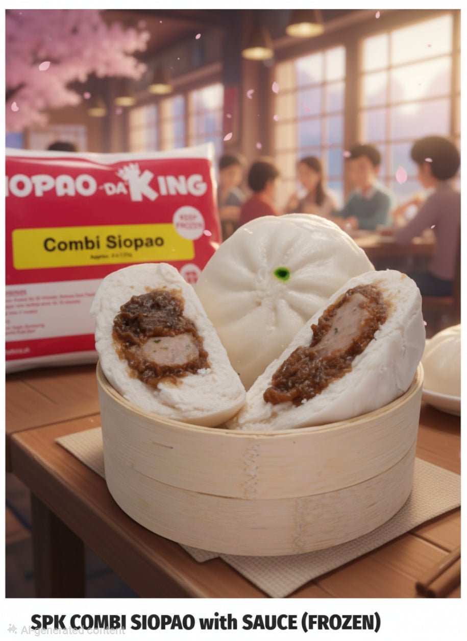 SPK Combi Siopao with Sauce (6pcs Frozen)
