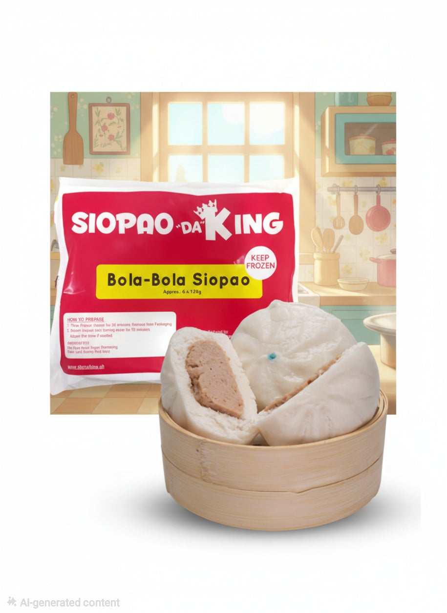 SPK Bola Bola Siopao with Sauce (6pcs Frozen)