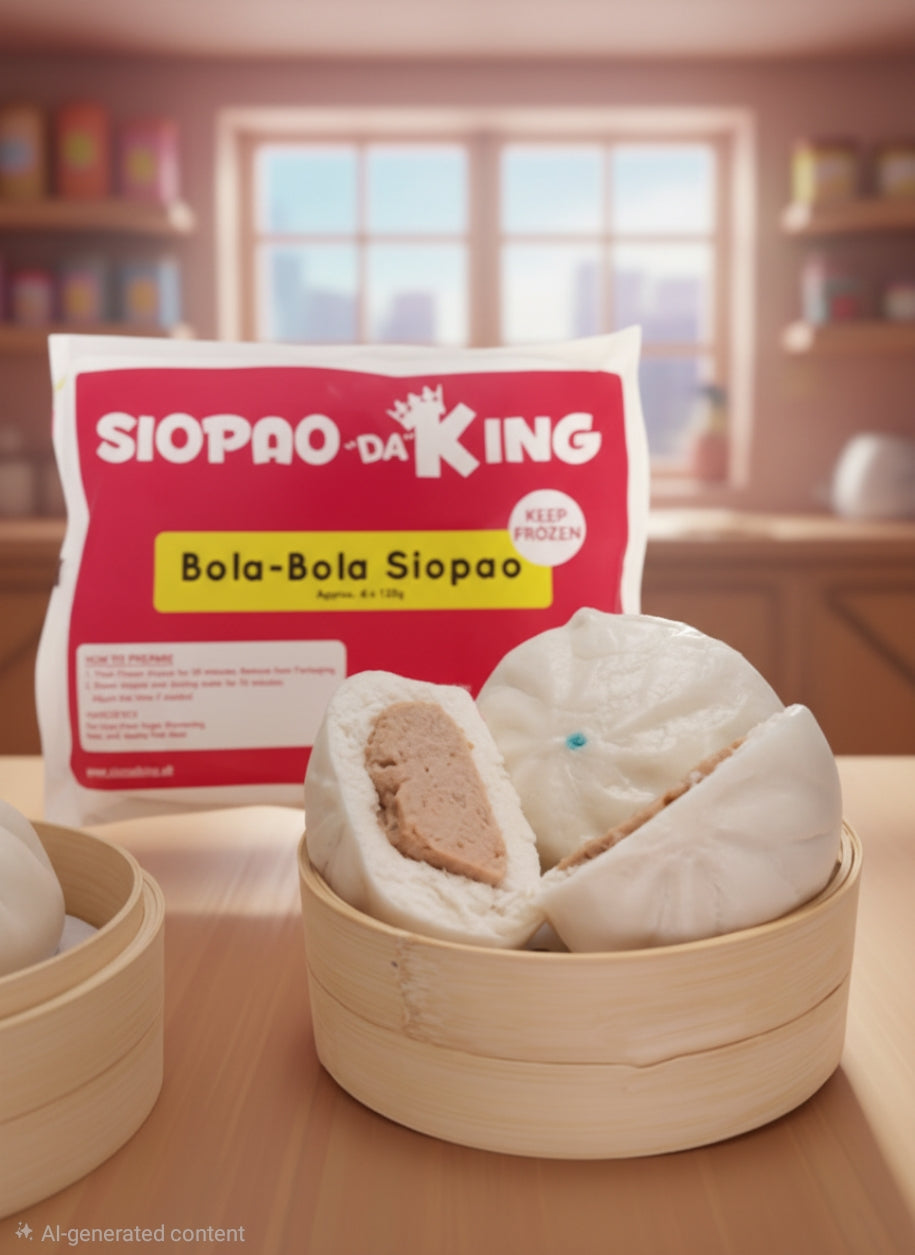 SPK Bola Bola Siopao with Sauce (6pcs Frozen)