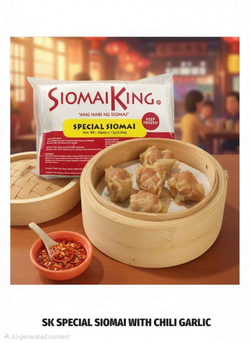 SK Special Siomai with Chili Garlic (Frozen)
