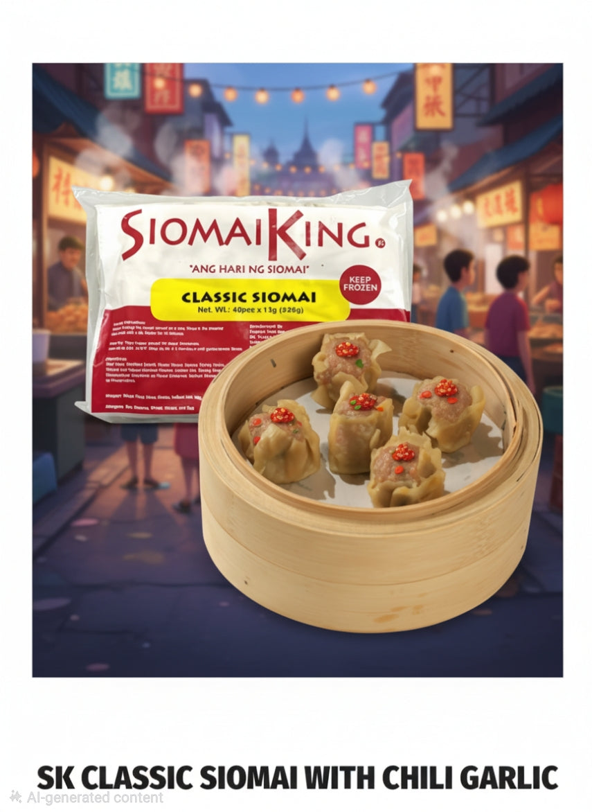 SK Classic Siomai with Chili Garlic