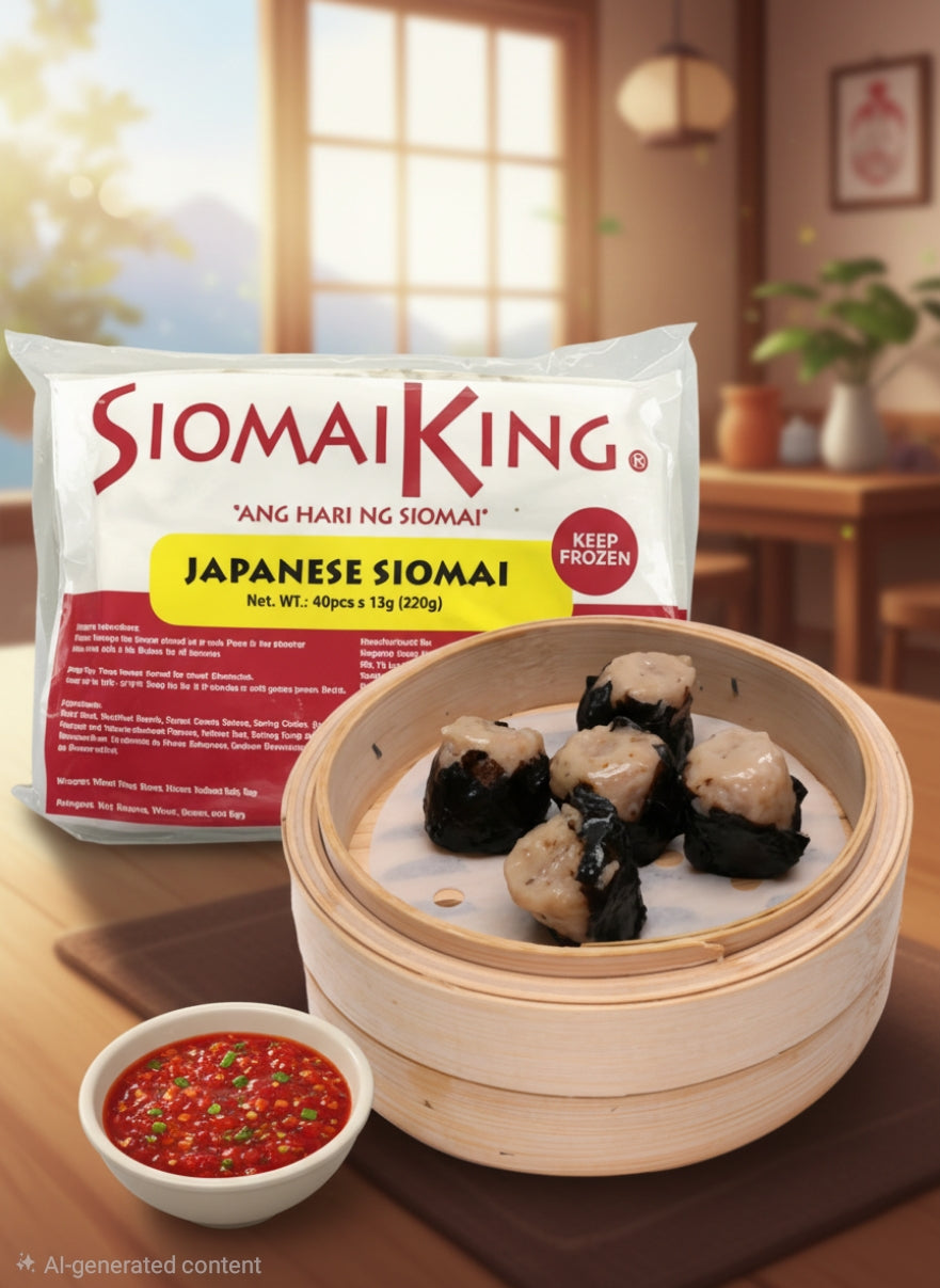 SK Japanese Siomai with Chili Garlic Sauce (40pcs Frozen)