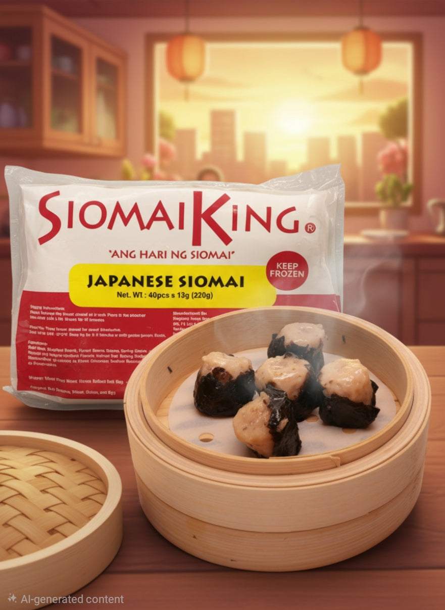 SK Japanese Siomai with Chili Garlic Sauce (40pcs Frozen)