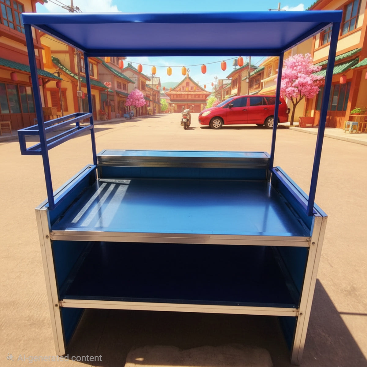 ☆ EXCLUSIVE: Food Cart Business Full Package + Siomai King Products — Heavy Duty Fixed Food Cart