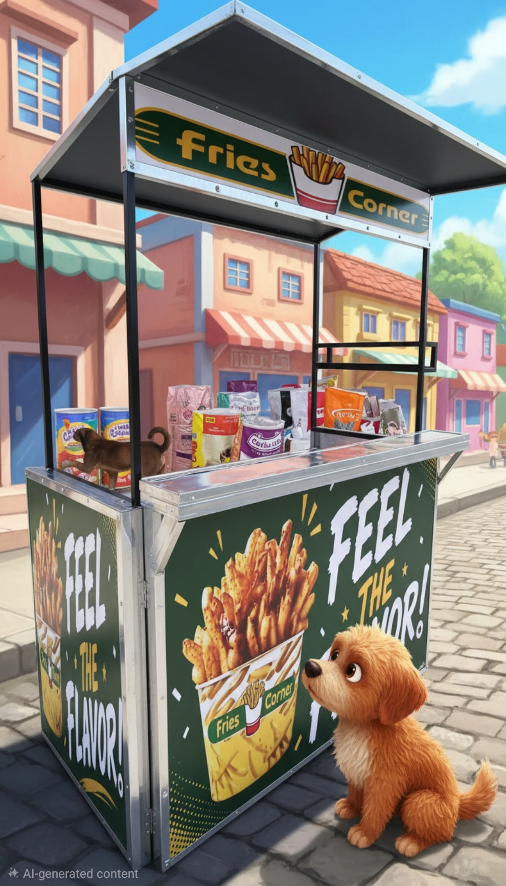 ☆ EXCLUSIVE: Food Cart Business Full Package + Siomai King Products — Heavy Duty Fixed Food Cart
