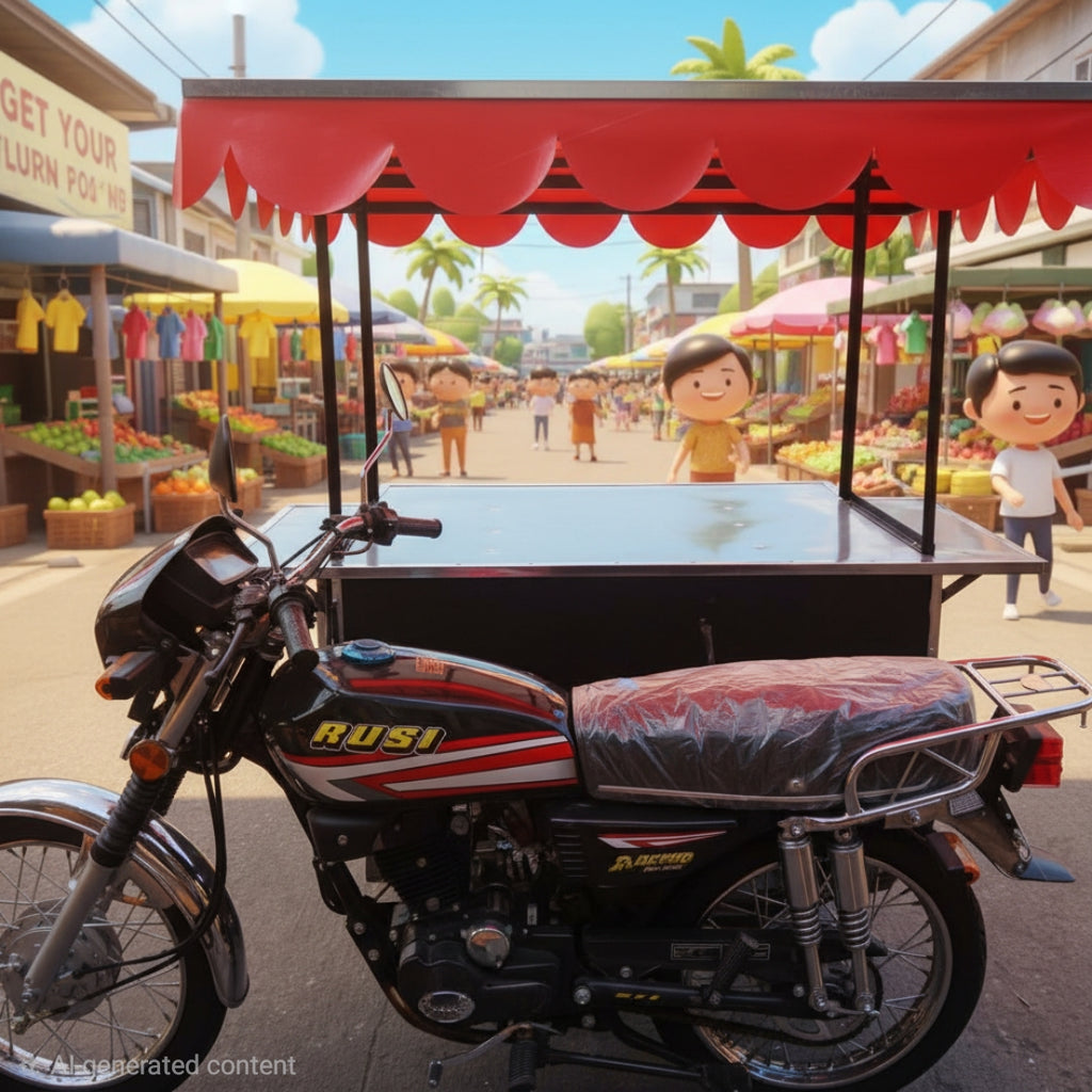 ☆ EXCLUSIVE: Food Cart Business Full Package + Siomai King Products — Heavy Duty Mobile Stainless Steel Food Cart