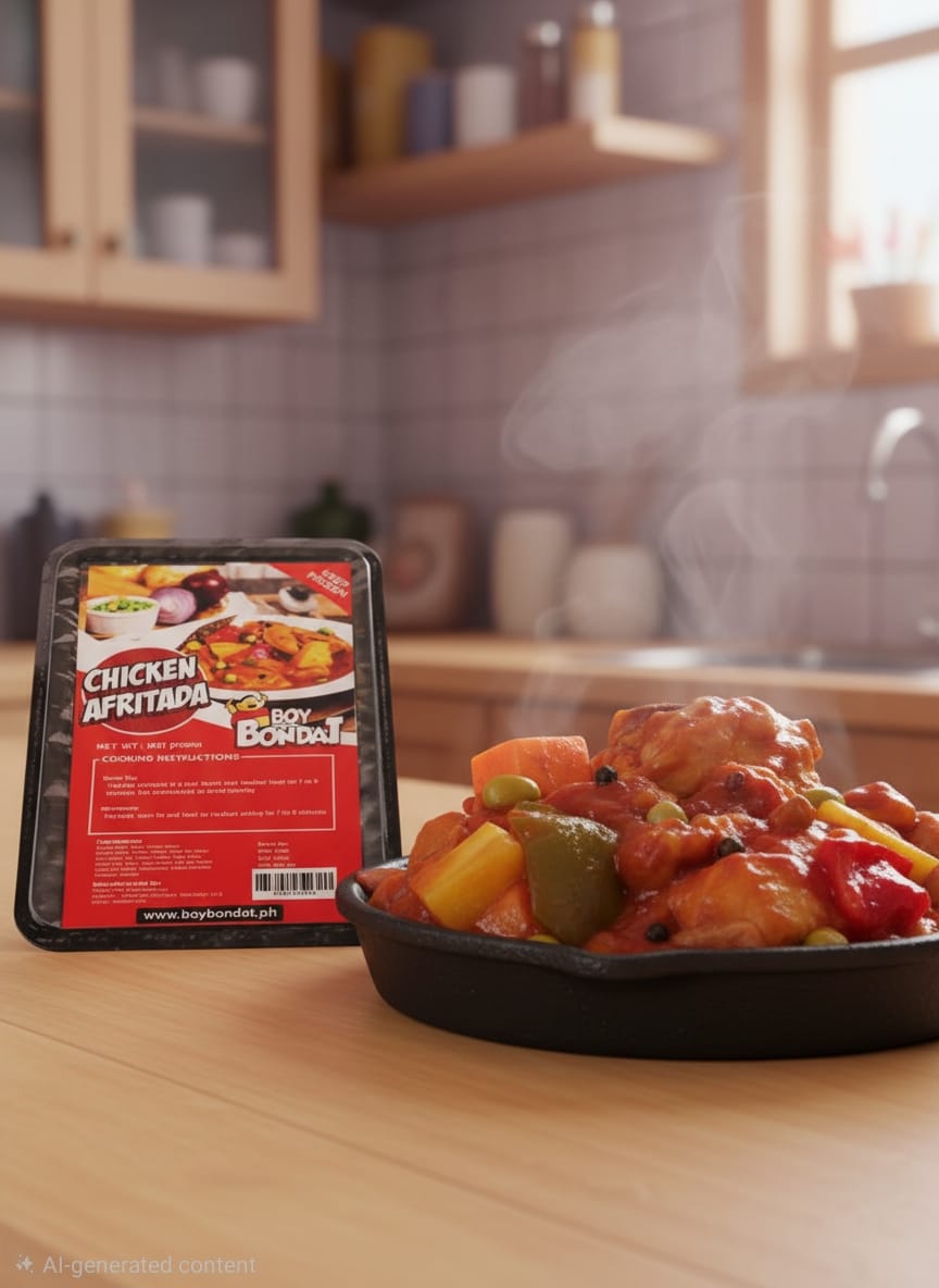 Boy Bondat Chicken Afritada (Frozen)