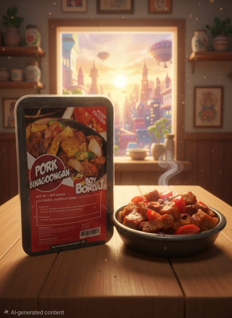 Boy Bondat Binagoongan Tray (Frozen)