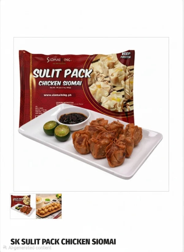 SK Sulit Pack Chicken Siomai 40pcs Frozen