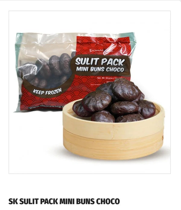 SK Sulit Pack Mini Buns Choco Flavour (30pcs Frozen)