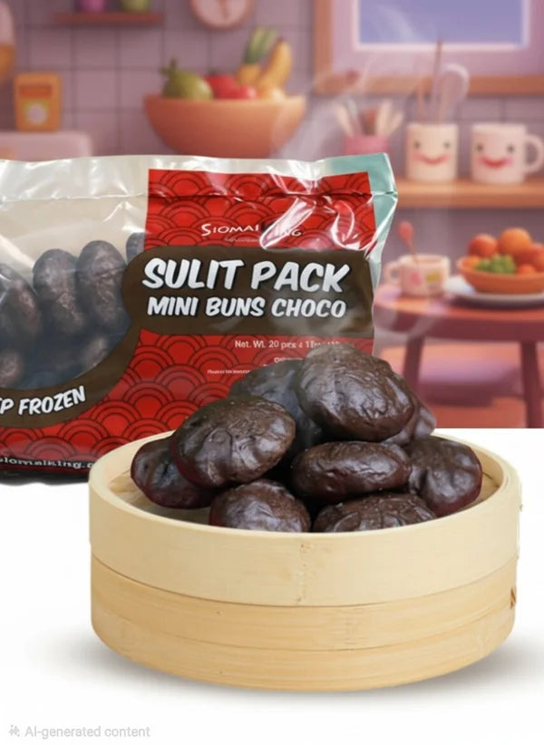 SK Sulit Pack Mini Buns Choco Flavour (30pcs Frozen)