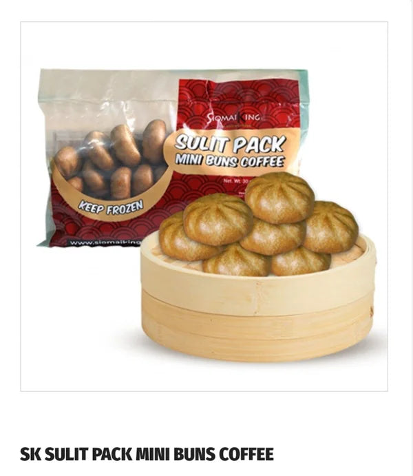 SK Sulit Pack Mini Buns Coffee Flavour (30pcs Frozen)