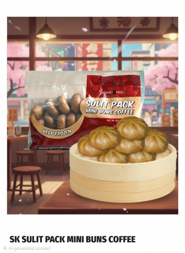 SK Sulit Pack Mini Buns Coffee Flavour (30pcs Frozen)
