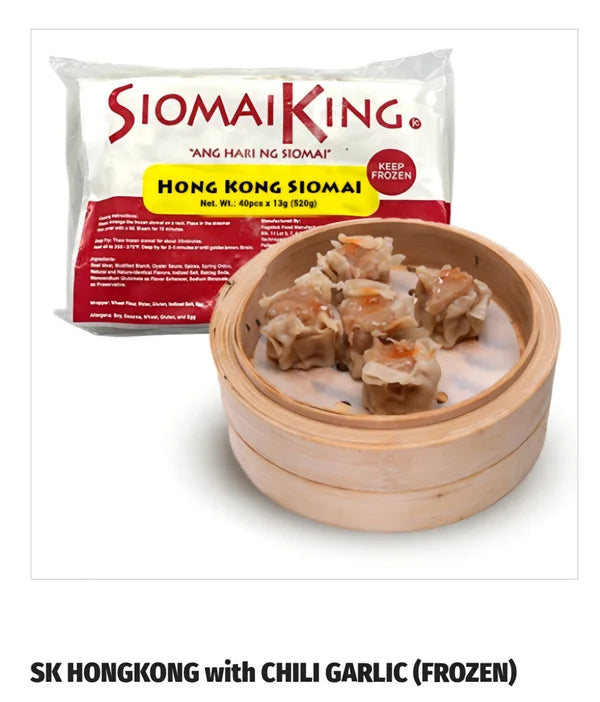 SK Hong Kong with Chili Garlic Sauce (40pcs Frozen)