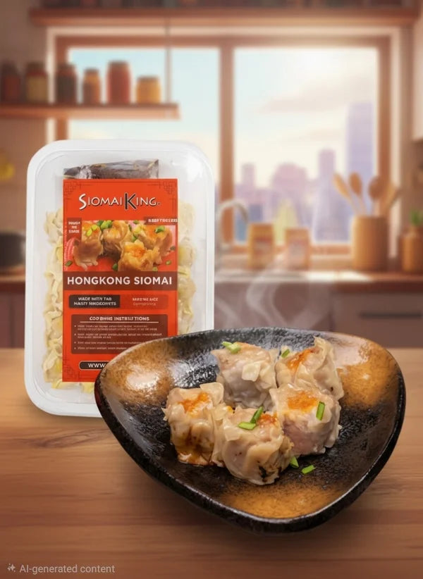 SK Hongkong Siomai Tray 20's with Chili Garlic Sauce (20pcs Frozen)