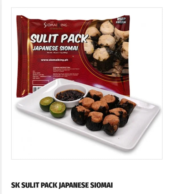 SK Sulit Pack Japanese Siomai (40pcs Frozen)