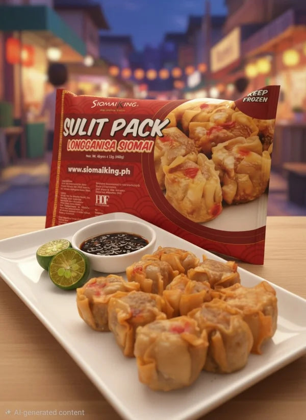 SK Sulit Pack Longganisa Siomai (40pcs Frozen)