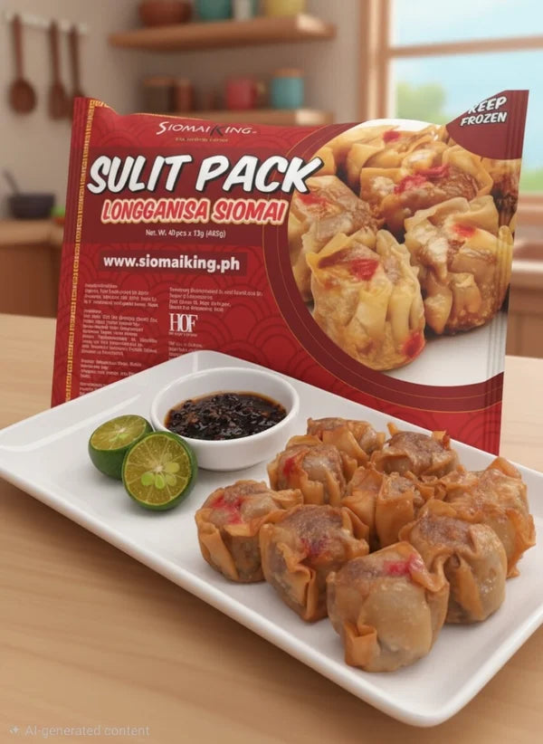 SK Sulit Pack Longganisa Siomai (40pcs Frozen)