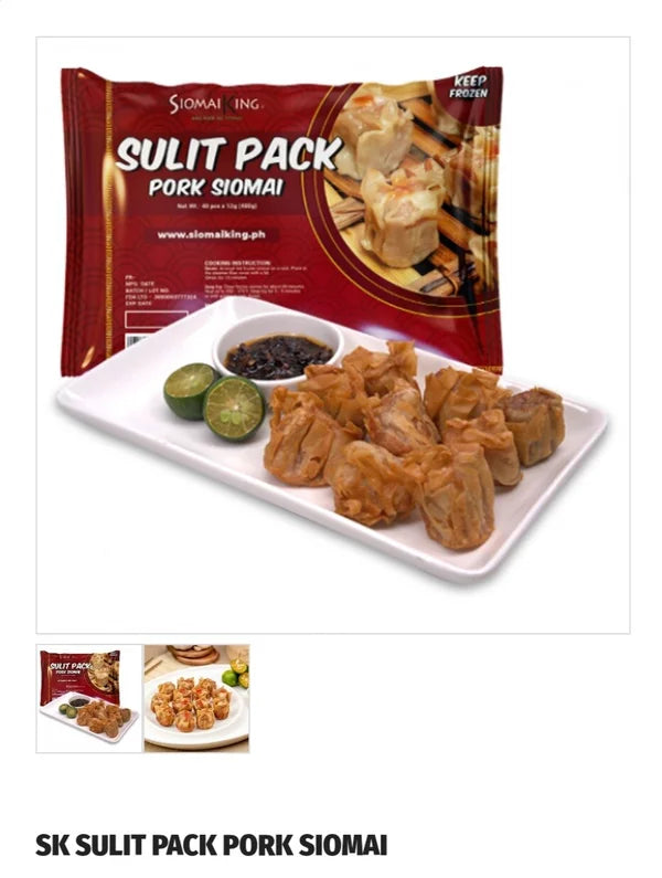 SK Sulit Pack Pork Siomai