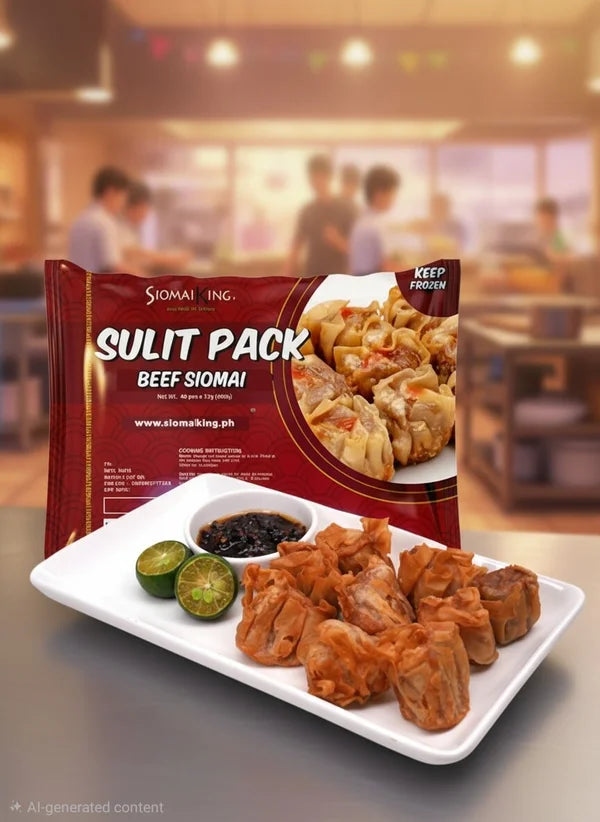 SK Sulit Pack Beef Siomai (40pcs Frozen)