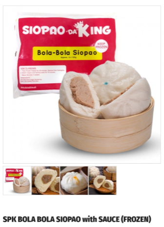 SPK Bola Bola Siopao with Sauce (6pcs Frozen)