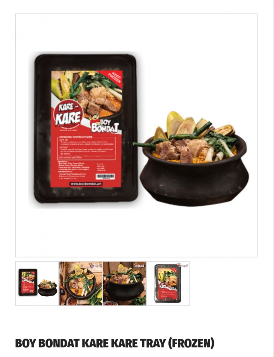 Boy Bondat Beef Kare Kare (Frozen)