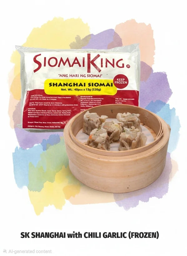 SK Shanghai Siomai with Chili Garlic Sauce (40pcs Frozen)
