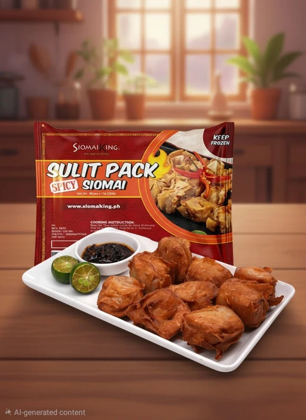 SK Sulit Pack Spicy Chicken Siomai (40pcs Frozen)