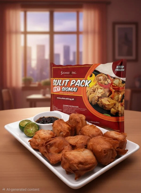 SK Sulit Pack Spicy Chicken Siomai (40pcs Frozen)