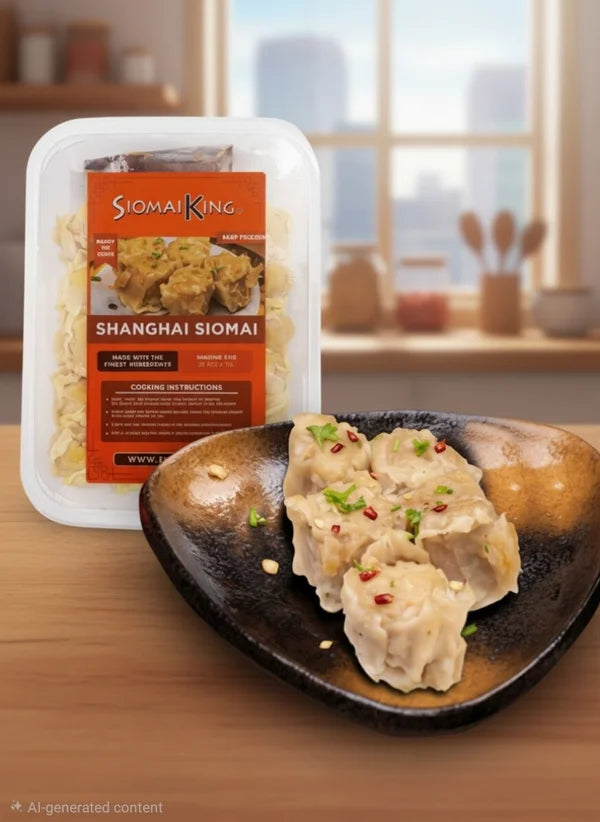 SK Shanghai Tray 20's with Chili Garlic Sauce (20pcs Frozen)
