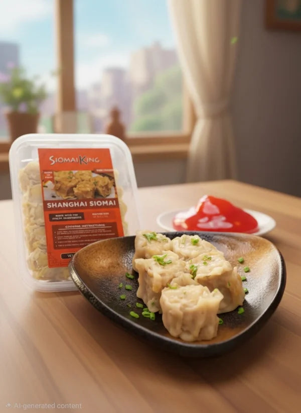 SK Shanghai Tray 20's with Chili Garlic Sauce (20pcs Frozen)