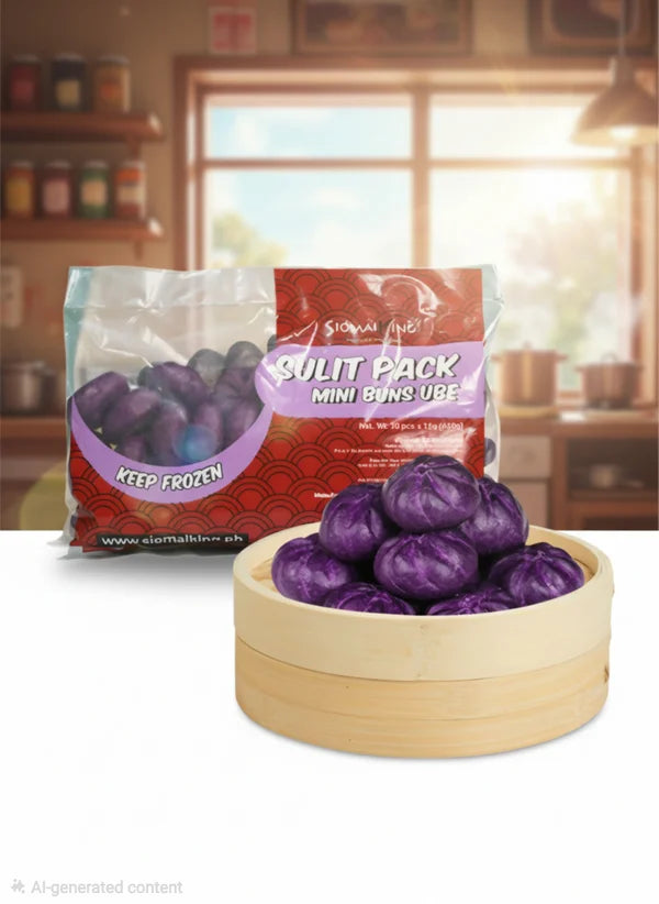 SK Sulit Pack Mini Buns Ube Flavour (30pcs Frozen)
